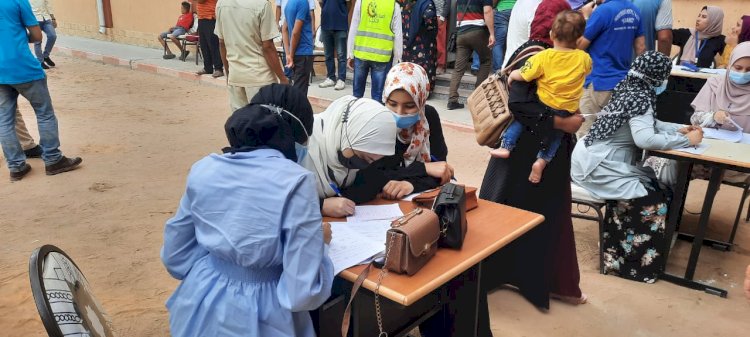 ختام تنظيم القافلة الطبية المجانية تحت رعاية مديرية الصحة بكفرالشيخ