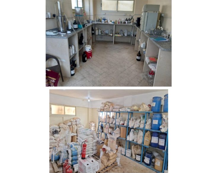 ضبط مصنع لتصنيع العقاقير وانتاج الادوية البيطرية بدون ترخيص بالجيزة