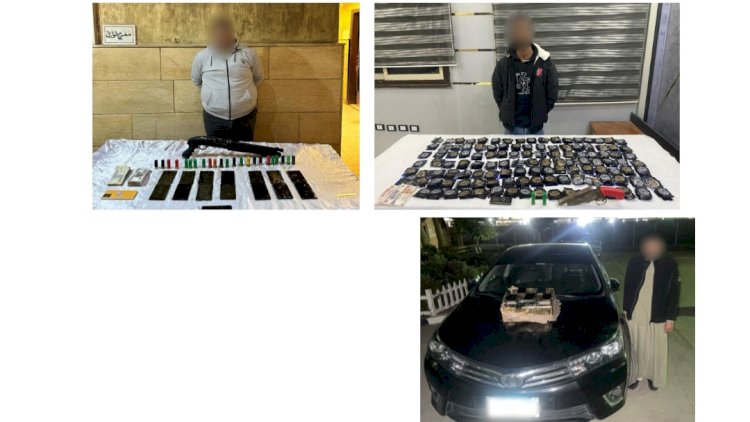 ضبط "١٢"تاجر مخدرات بالقاهرة