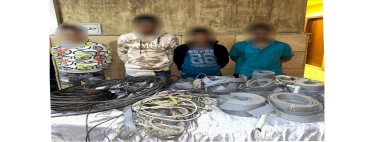 ضبط تشكيلات سرقةالمصاعد والمنازل والكابلات الكهربائية بالقاهرة