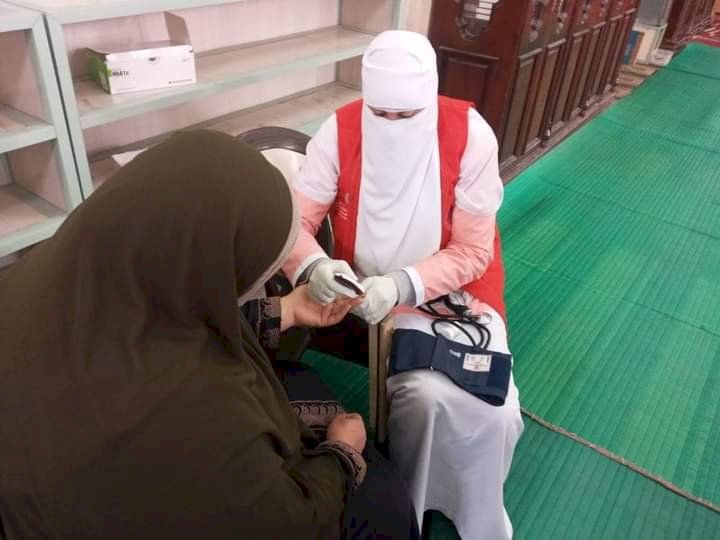 صحة كفرالشيخ تواصل نشاطها لمبادرة ١٠٠ مليون صحة بكل المركز