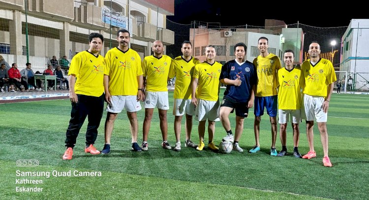 فوز فلاي ايجيبت على الجمارك وتايجر على ايرو سيرفيس بدوري رمضان 2024  بمركز شباب الغردقة 