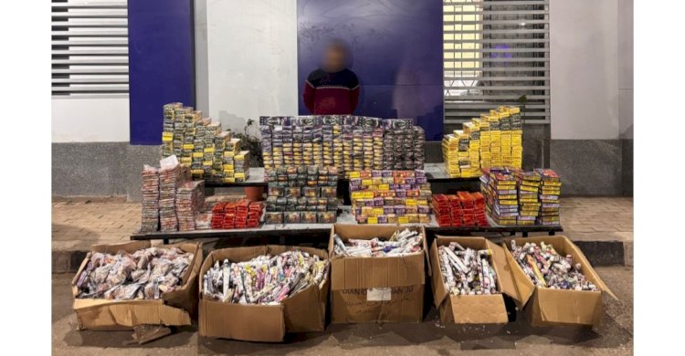 ضبط"٢٥٠" ألف قطعة العاب نارية بالشرقية