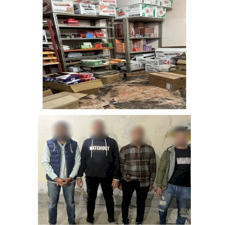 ضبط" تبغ " مجهول المصدر بالقاهرة