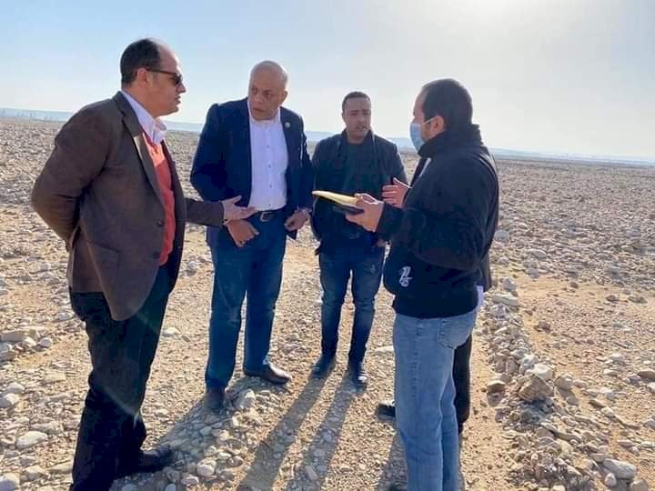 النائب أحمد عبدالماجد الأحمر يزف بشرى لمواطني قري الأشراف وأبنود لمشروع الصرف الصحي