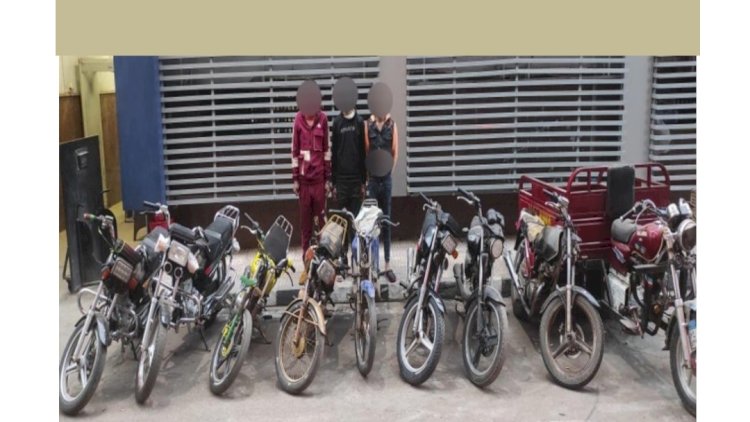 ضبط سارقي دراجات وتليفونات الشرقية والدقهلية