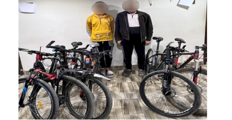 وقوع تشكيلات سرقة  الدراجات  والتليفونات بالقليوبية والجيزة والاقصر