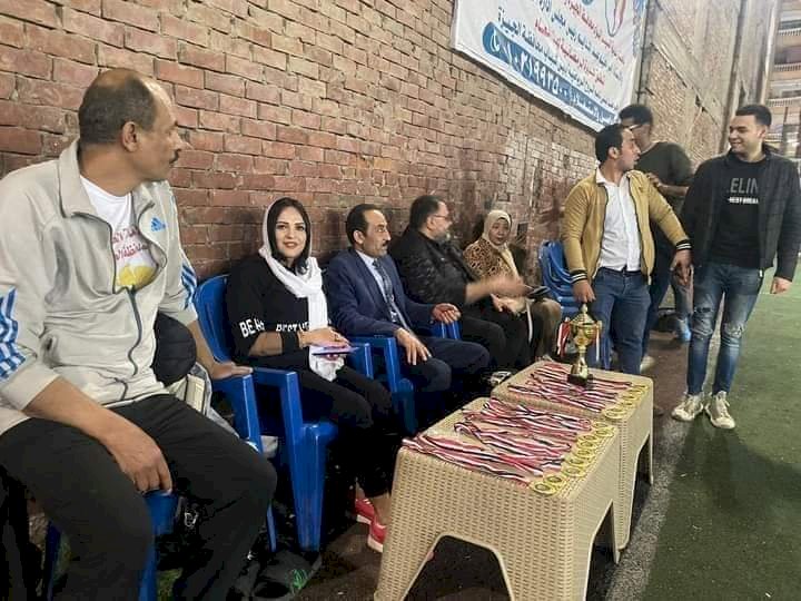 سهرة رمضانية كروية لحزب مصر القومي بالجيزة