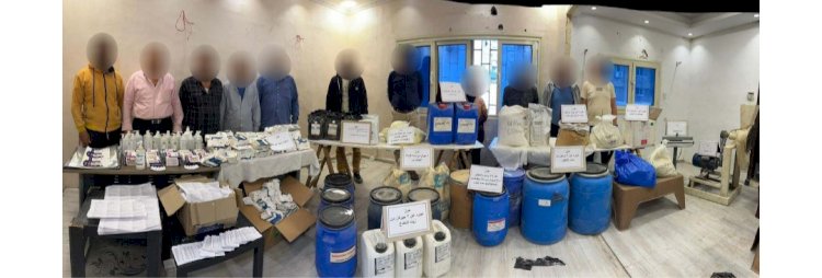 سقوط اخطر تشكيل عصابي لتصنيع العقاقير الطبية مجهولة المصدر بالقاهرة