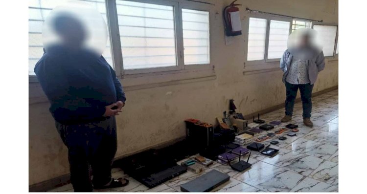 ضبط متهمين لادارتهما محطة بث تليفزيوني بدون ترخيص بالمنوفية