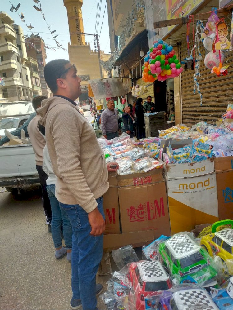 حملات إشغال مكثفة بالشوارع الرئيسية فى 4 مراكز بالمنيا