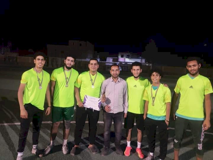 قذيفة كريم كمال ارض جو تحسم دورة مركز شباب الاحايوه  لفريق السامبا علي حساب المستقبل