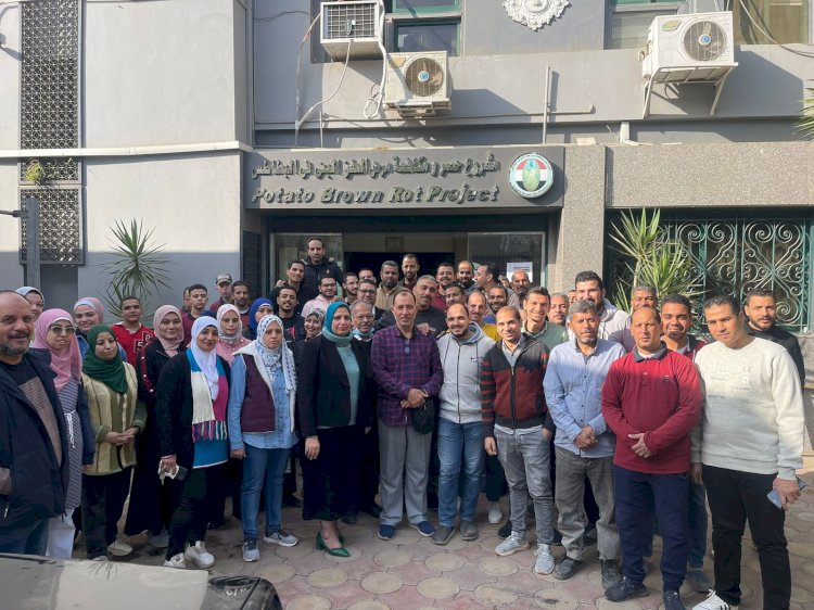 تجديد الاعتماد الدولي لمعامل مكافحة مرض العفن البني في البطاطس