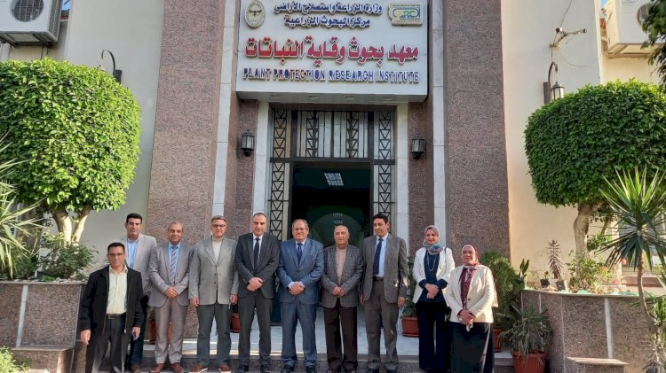 وقاية النباتات قدم تقريرا عن جهودة لتطوير القطاع الزراعي