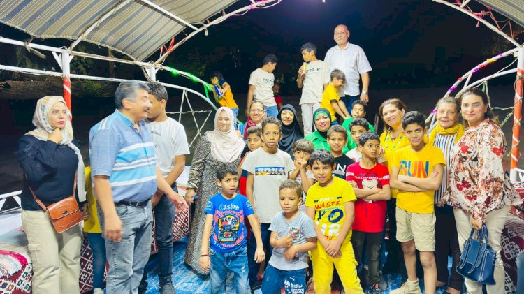 أمانة المرأة بحزب الشعب الجمهوري بقنا تنظم رحلة نيلية للأطفال الأيتام