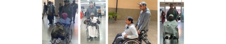 الجوازات تستقبل الحالات الانسانية لقضاء احتياجاتهم الشرطية