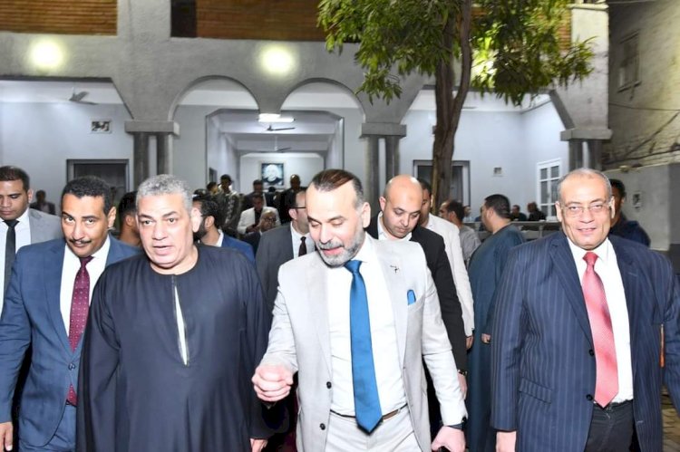 بالصور :النائب خالد أبو نحول يجمع كل أطياف المجتمع علي مائدة أفطار رمضانية