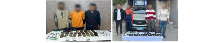 القبض علي تجار المخدرات في"٨"محافظات