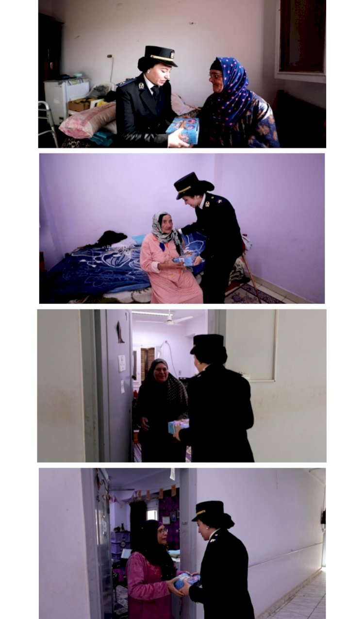 الداخلية تحتفل مع الاطفال والمسنين بعيد الفطر علي مستوي الجمهورية