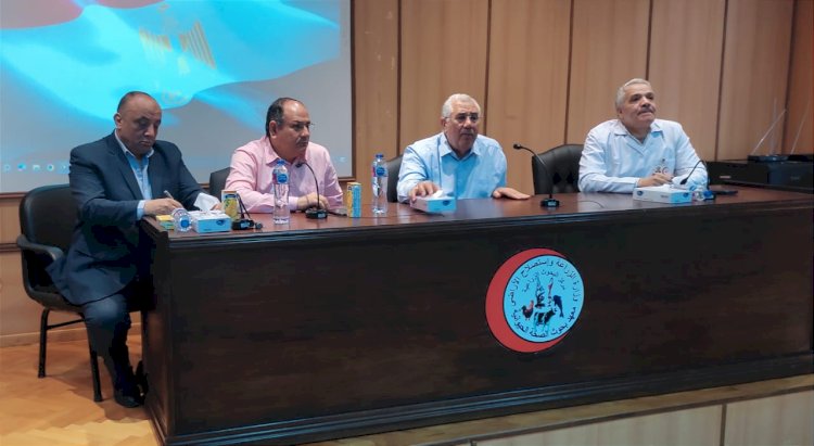 القصير يلتقي بالباحثين في معهد صحة الحيوان ومتبقيات المبيدات