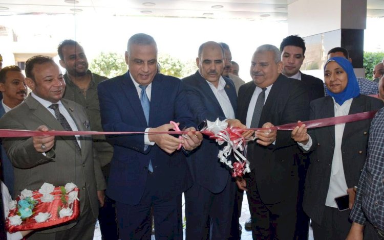 "الفقي" يفتتح المبني الجديد لمجلس مدينة أخميم