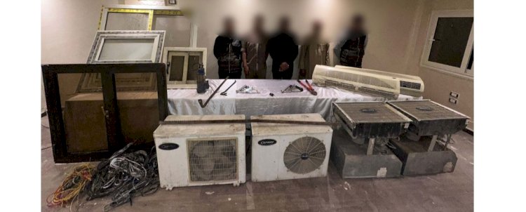 القبض علي اخطر تشكيلات سرقة المساكن والبطاريات ومحلات النظارات بالقاهرة