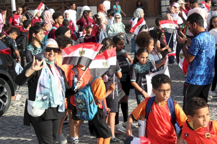 بالفيديوأشرف صبحي يطلق شارة البدء لمسيرة مشي الاحتفال باليوم العالمي للعب النظيف