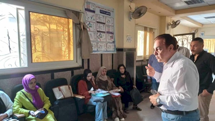 متابعة انتظام سير العمل داخل المراكز التكنولوجية على مستوى مراكز المنيا