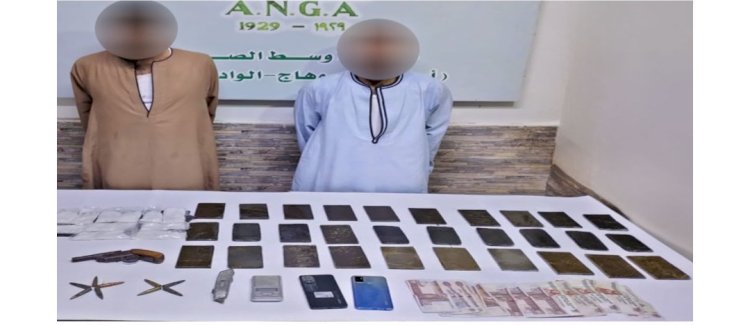 القبض علي اخطر تجار الحشيش والشابو بالصعيد