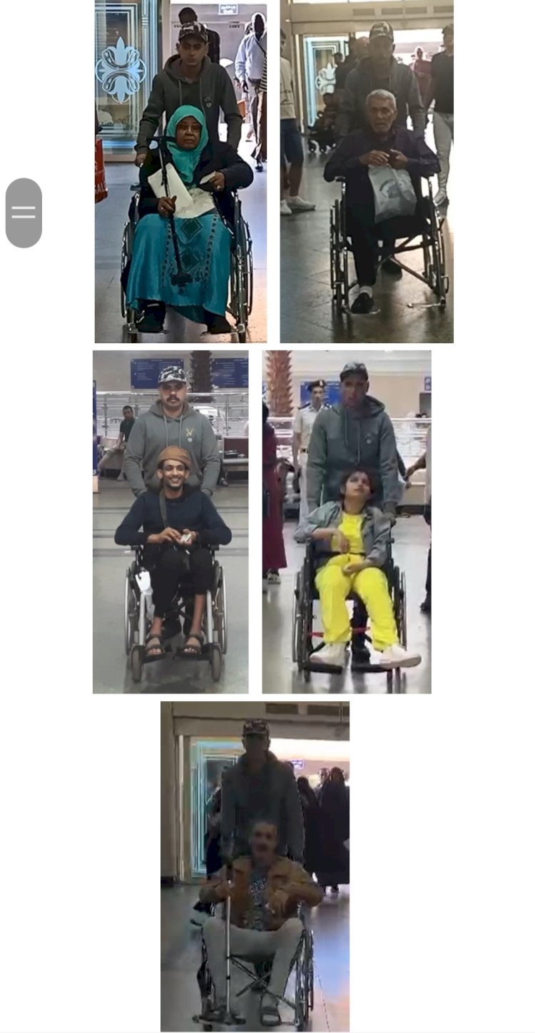 الجوازات تستقبل الحالات الانسانية وذوي الاحتياجات الخاصة