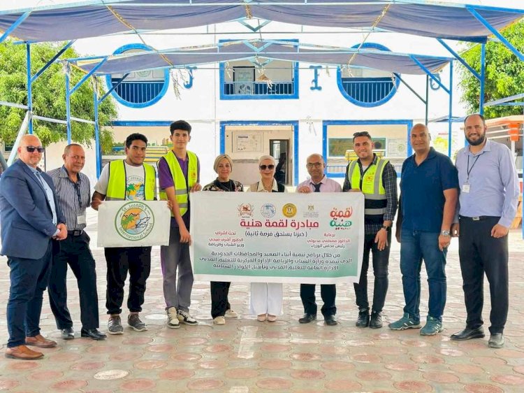 مؤسس مبادرة لقمة هنية يوقع برتوكول تعاون مع مدرسة سان جوزيف الدولية