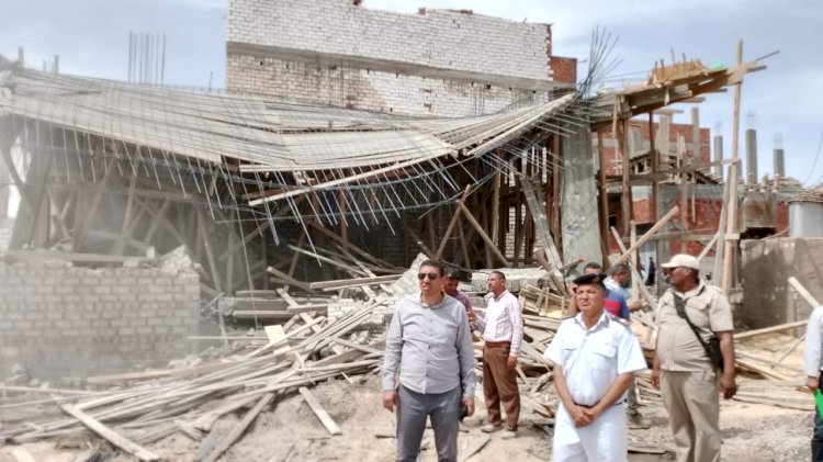 إزالة 39 حالة تعد على الأرض الزراعية خلال حملات مكثفة بمراكز المنيا