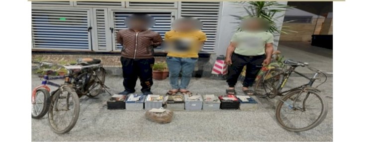 ضبط حرامية الادوات الرياضية بالاسكندرية