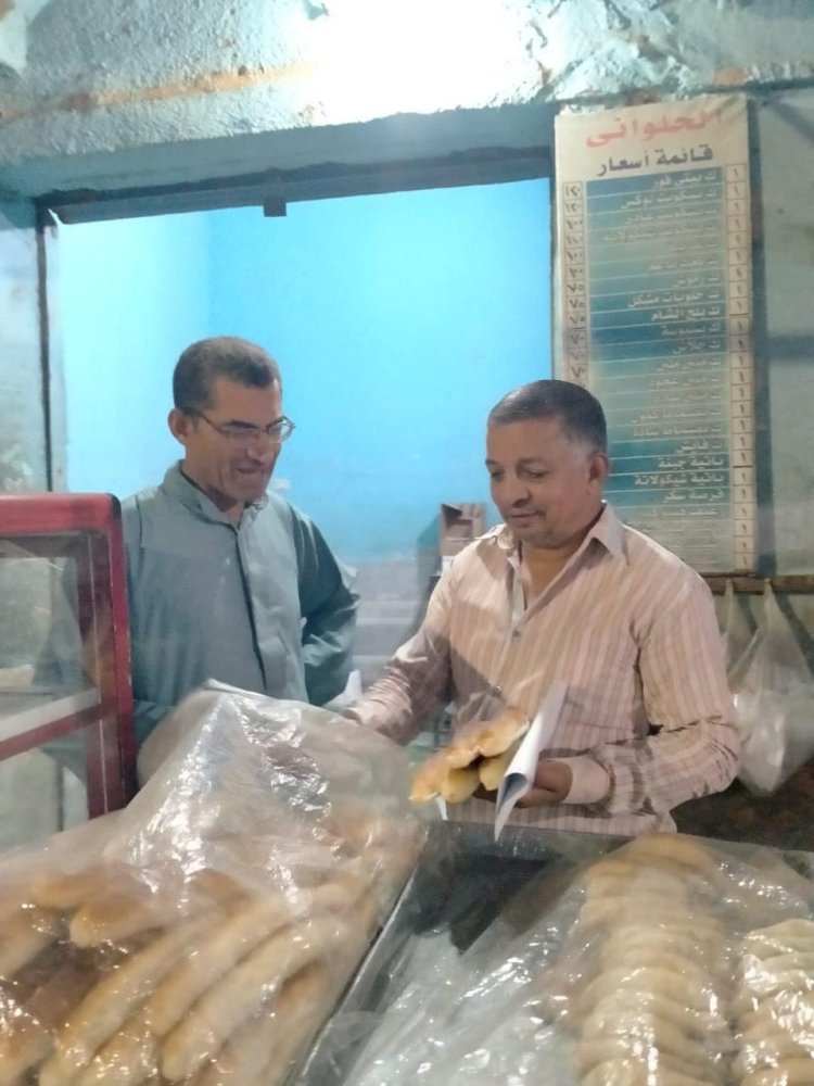 استمرار الحملات التفتيشية على الأسواق والمخابز السياحية والفينو فى مراكز المنيا 