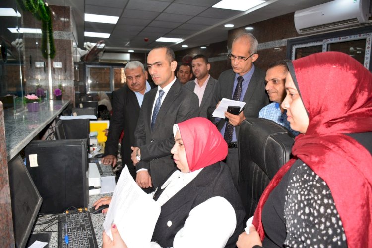 "القاضي" يتفقد المركز التكنولوجي الجديد بأخميم