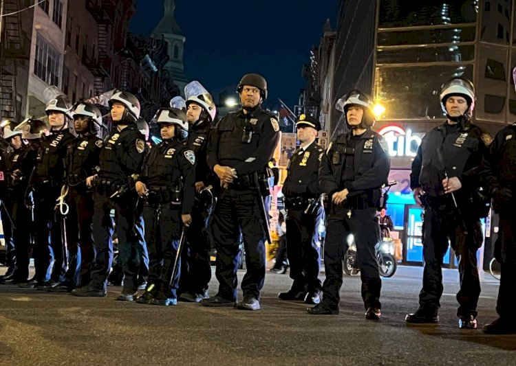 الشرطة الأمريكية تفض اعتصام جامعة كولومبيا المناصر لقضية غزة وتعتقل العشرات