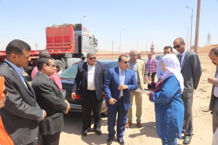 وفد هندسي من التعليم العالى لمعاينة مشروع إنشاء جامعة قنا التكنولوجية