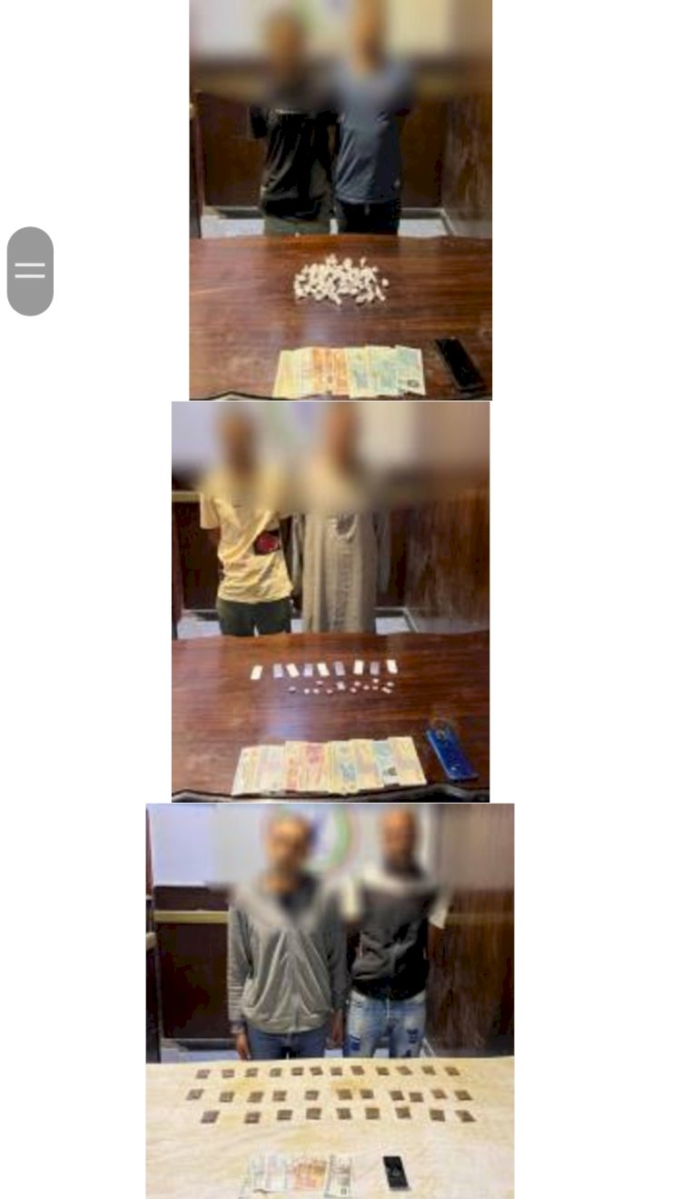 ضبط مروجي المخدرات بالقاهرة