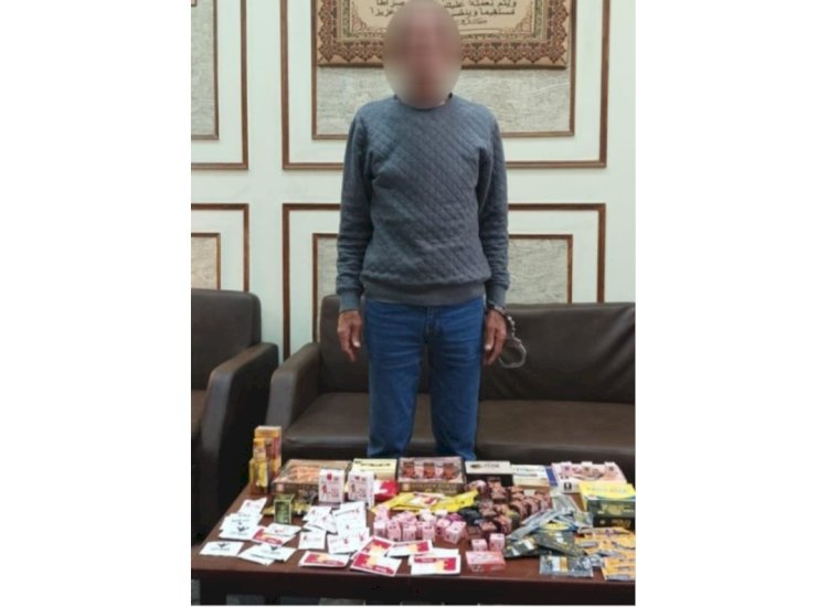 ضبط بائع المنشطات مجهولة المصدر بالاسكندرية