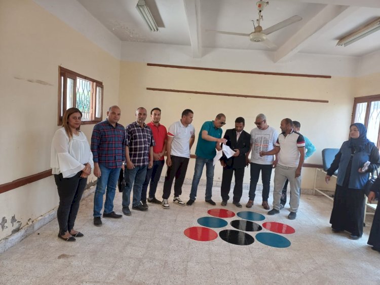 الاستعداد لانطلاق المشروع القومي  لرفع كفاءة اللياقة البدنية لطلاب مدارس ابوتشت