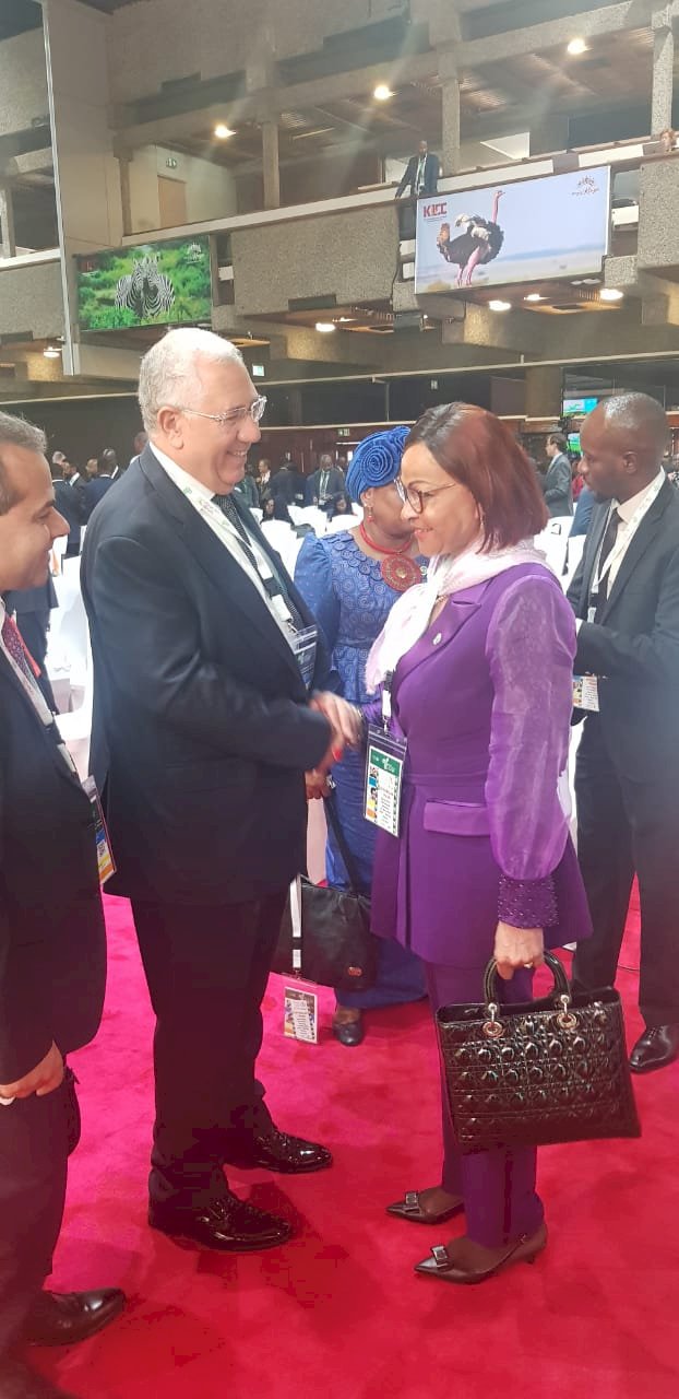 نشاط مكثف لوزير الزراعة علي هامش قمة الاسمدة بنيروبي