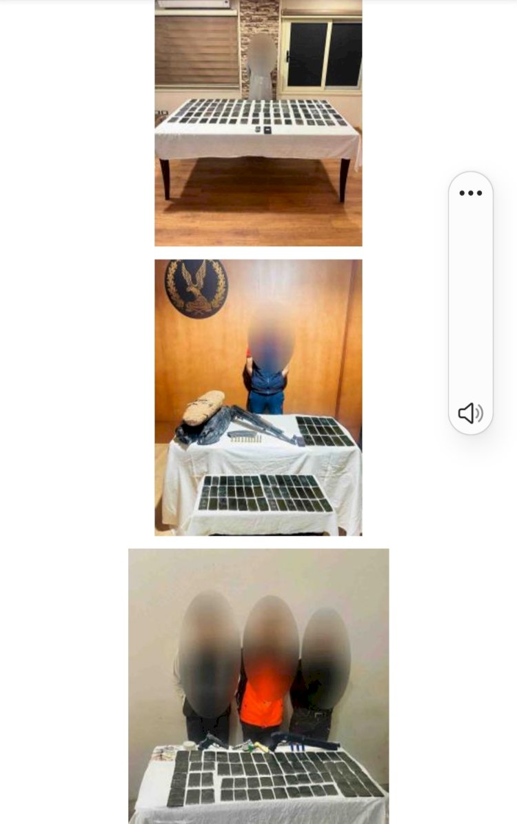 في حملة علي "٨"محافظات ضبط"١٨ "متهم بحوزتهم مخدرات واسلحة