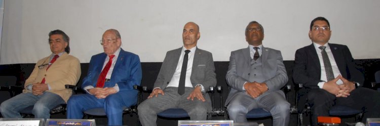 ملتقى القادة والمبدعين العرب الدولى يكرم الوزير الدكتور علي قلمه وزير السياحة والآثار الليبي