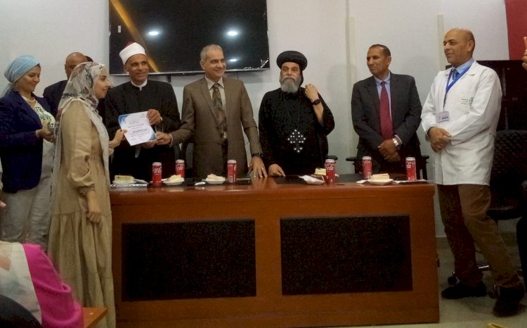 حزب تحيا مصر يشارك في زيارة مجتمعية لمرضي مستشفي المسلة بأسوان