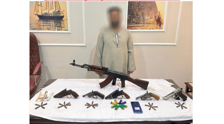 القبض علي تاجر الالي بالمنيا