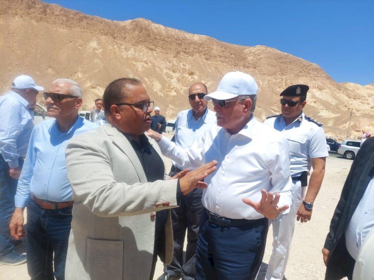الزراعة والبترول يتابعان المشروعات التنموية بسيناء