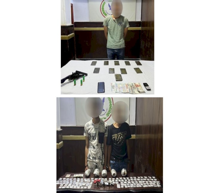 سقوط ربة منزل بحوزتها كمية من المخدرات بالقاهرة