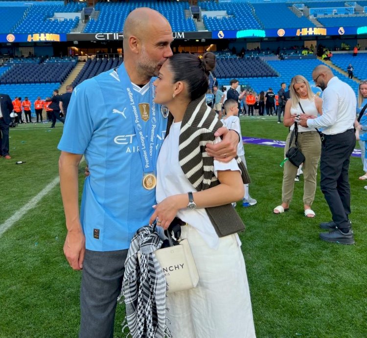 ابنة مدرب مانشستر سيتي فلسطينية الهوي