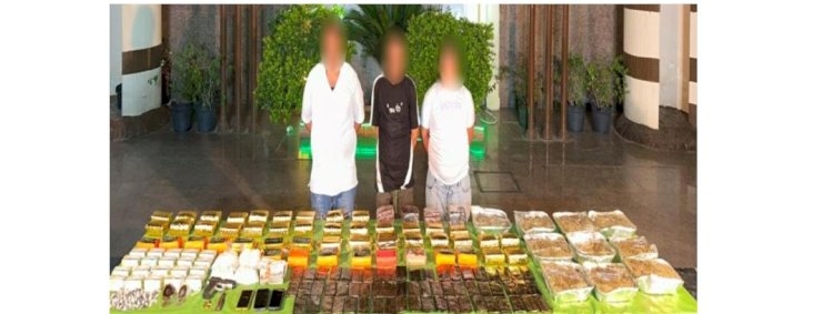 ضبط" الثلاثي" وبحوزتهم مخدرات باكثر من "٥"مليون جنيه بالقليوبية