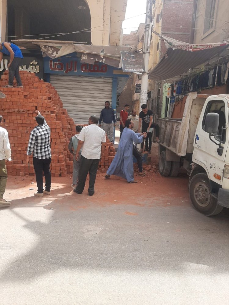 إيقاف أعمال تحويل شقة من سكنى إلى تجارى بحي شمال مدينة المنيا 